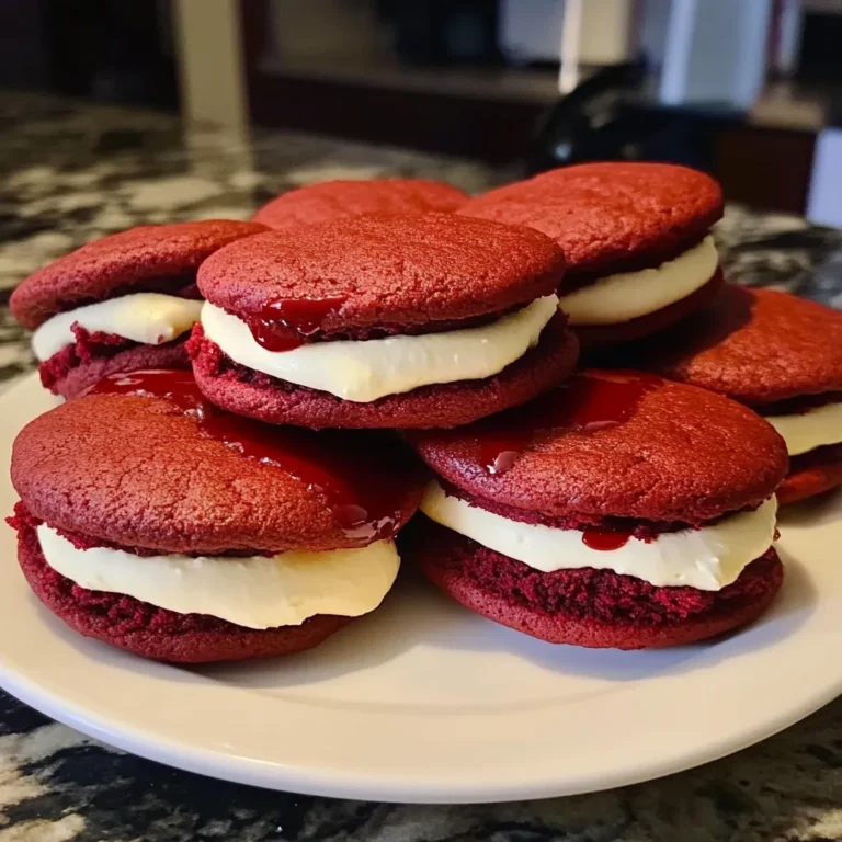 Dawn's Easy Red Velvet Sandwich Cookies
