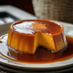 Decadent Creamy Pumpkin Flan with Spiced Caramel Drizzle