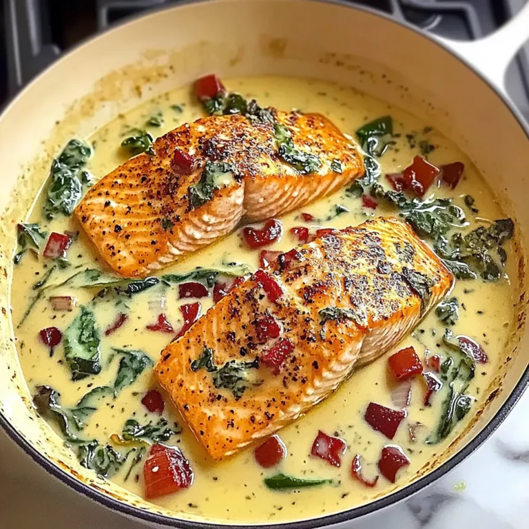 Easy Creamy Tuscan Salmon with Coconut Milk