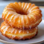 Easy Oven Baked French Cruller Donuts Recipe - Healthy Homemade Donut Idea