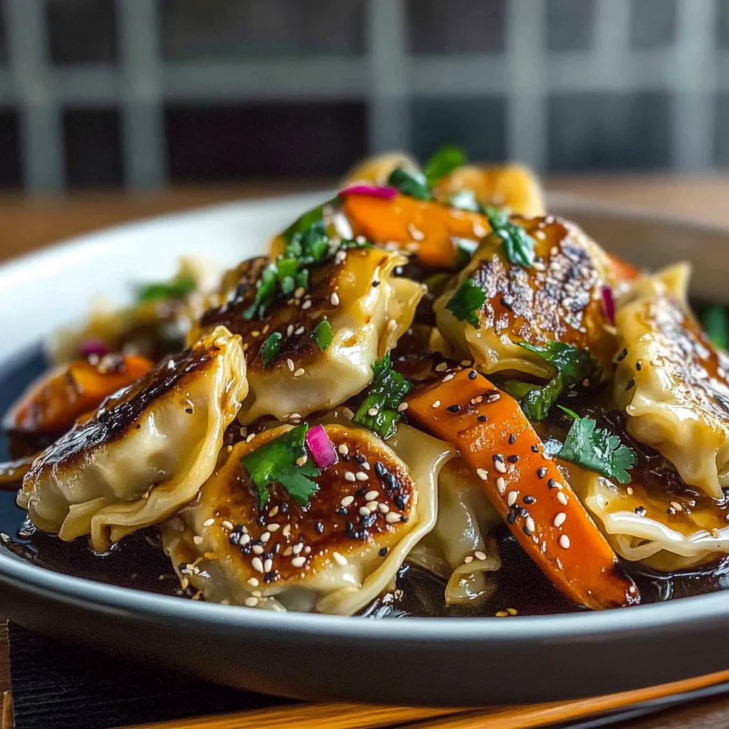 Easy Potsticker Stir Fry Recipe | Quick & Flavorful Weeknight Dinner