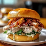 Epic Chopped Chicken Beef Bacon Ranch Sandwich Flavor Bomb