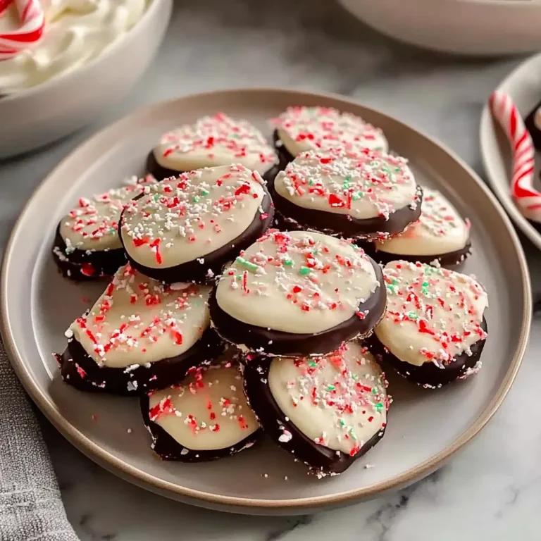 Festive Shortbread Peppermint Bark Cookies