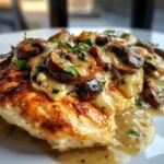Gouda & Mushroom Stuffed Chicken