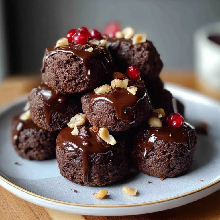 Guilt-Free Chocolate Protein Brownie Bites Recipe | Healthy High-Protein Dessert