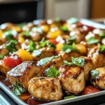 HAWAIIAN CHICKEN SHEET PAN RECIPE