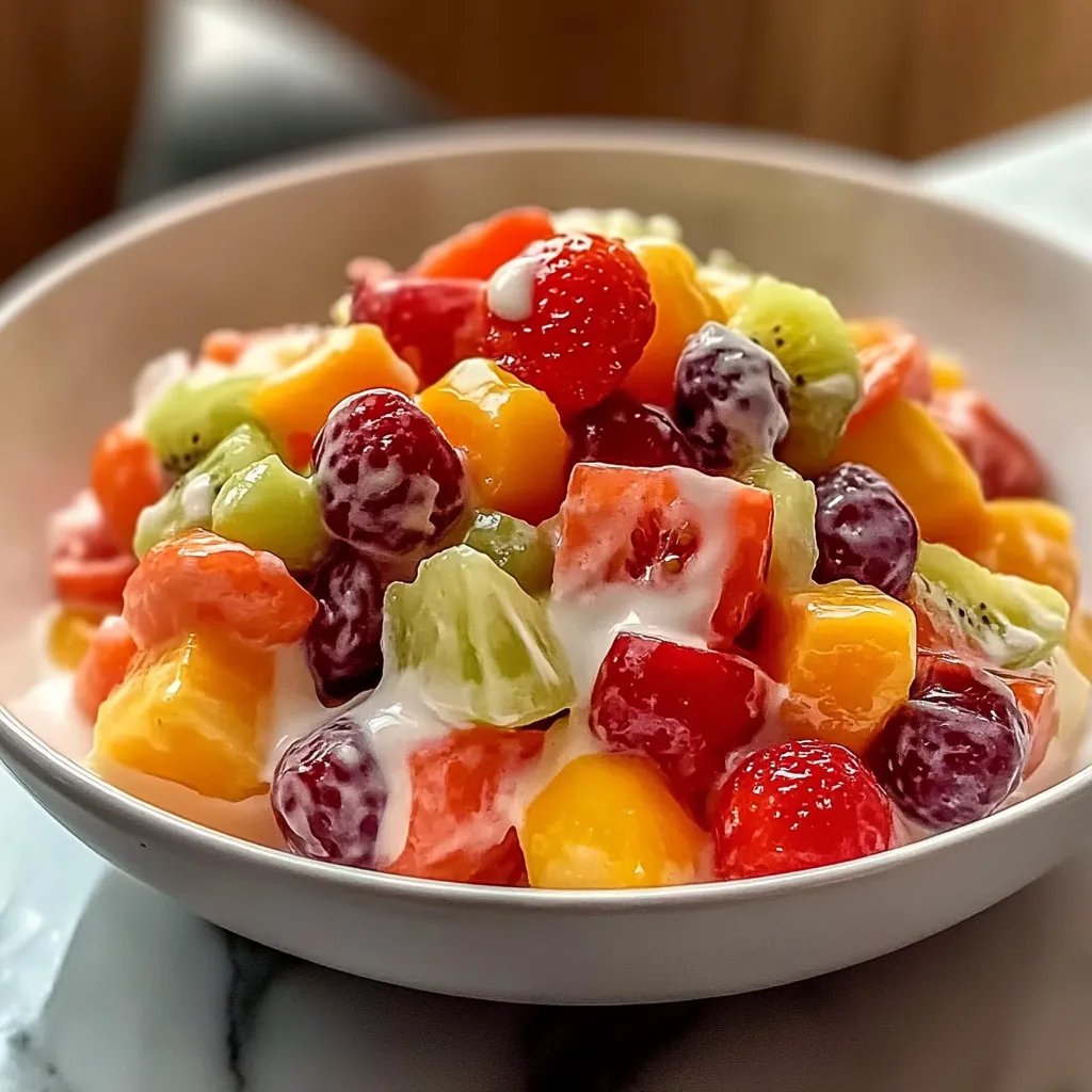Homemade Fruit Salad