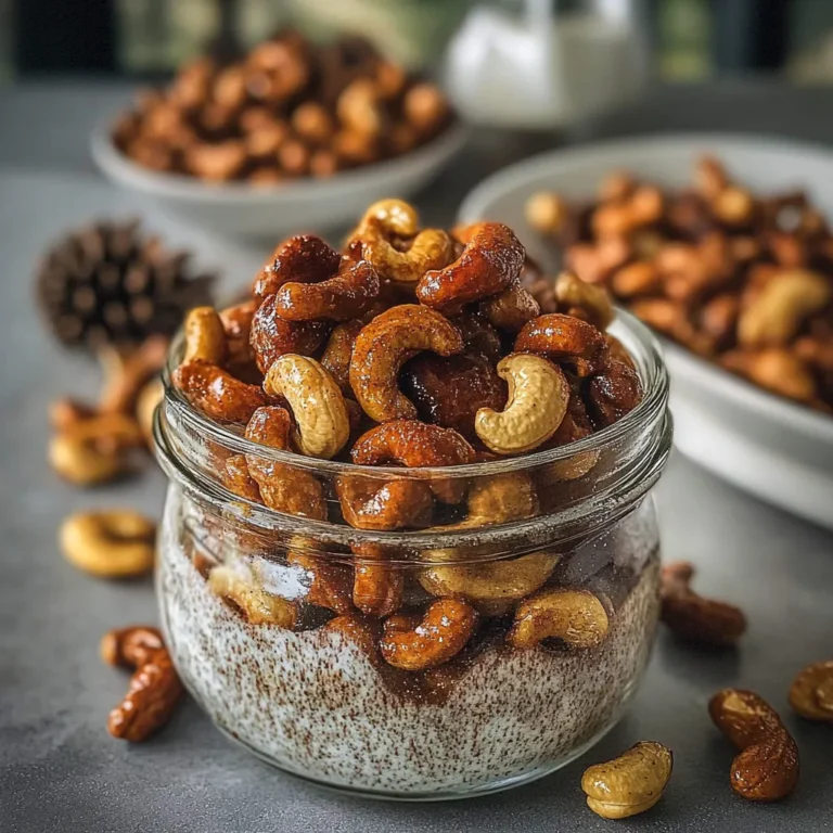 Honey Roasted Cashews with Holiday Spices