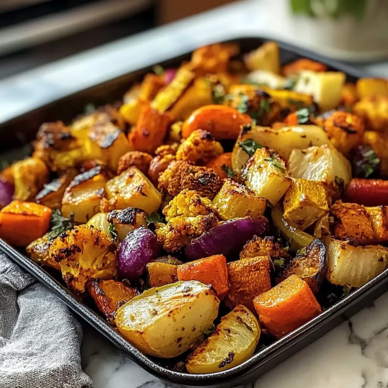 Irresistible Harissa Roasted Vegetables