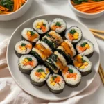 Kimbap (Korean Seaweed Rice Rolls