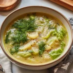 Lemon Dill Cabbage Soup