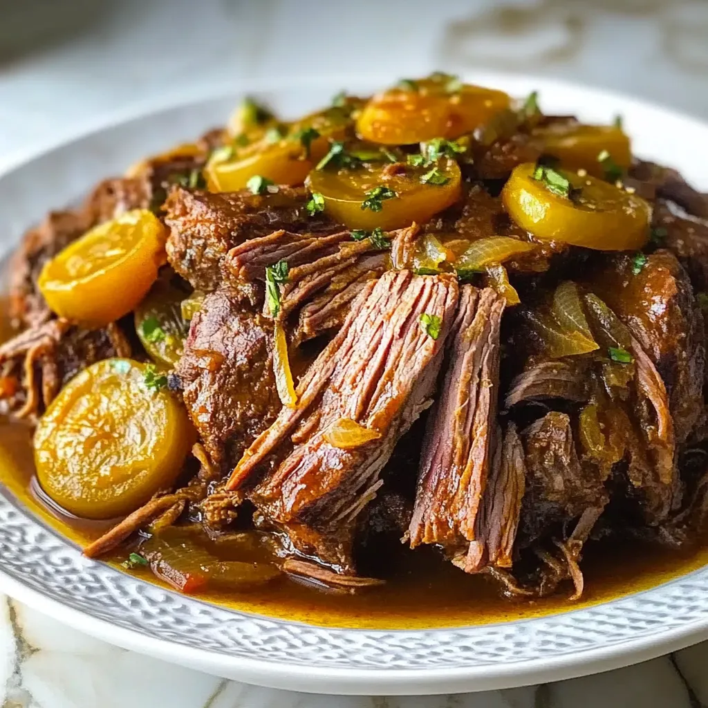 Low Carb Slow Cooker Italian Beef Recipe