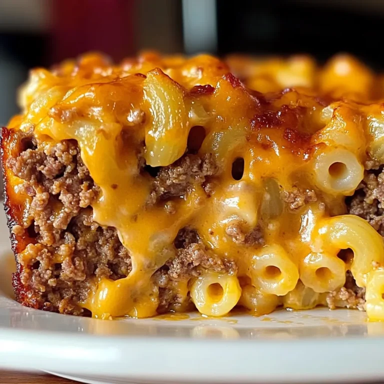 Mac and Cheese Meatloaf