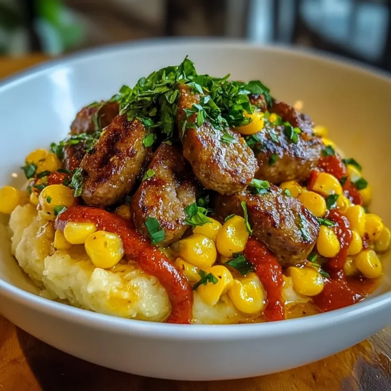 Maque Choux With Sausage Corn