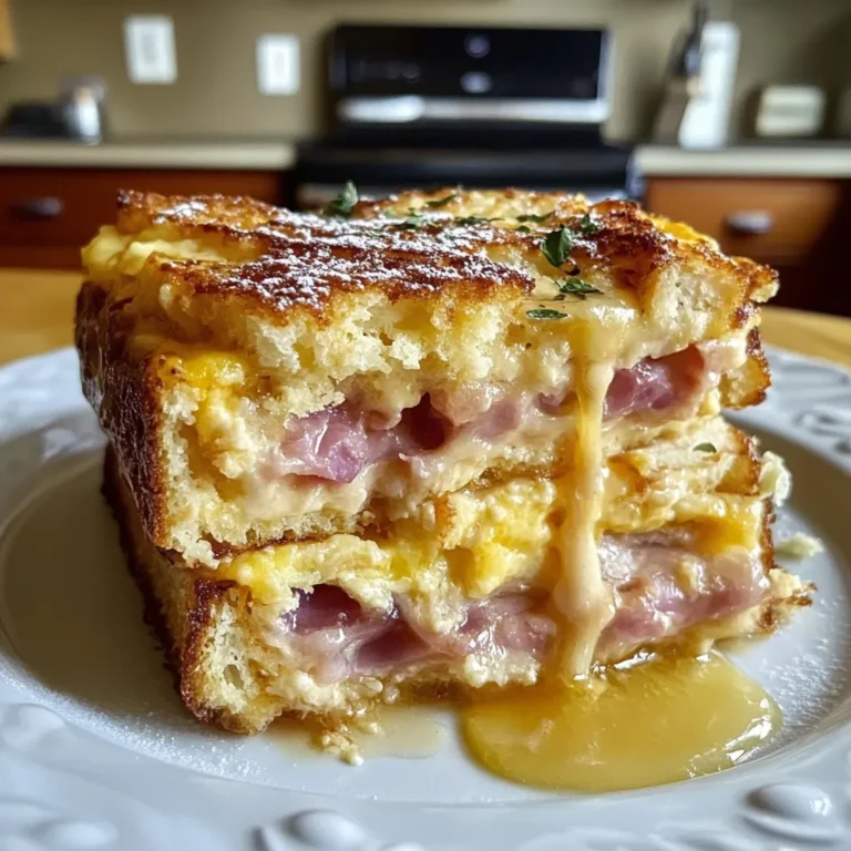 Monte Cristo Breakfast Casserole