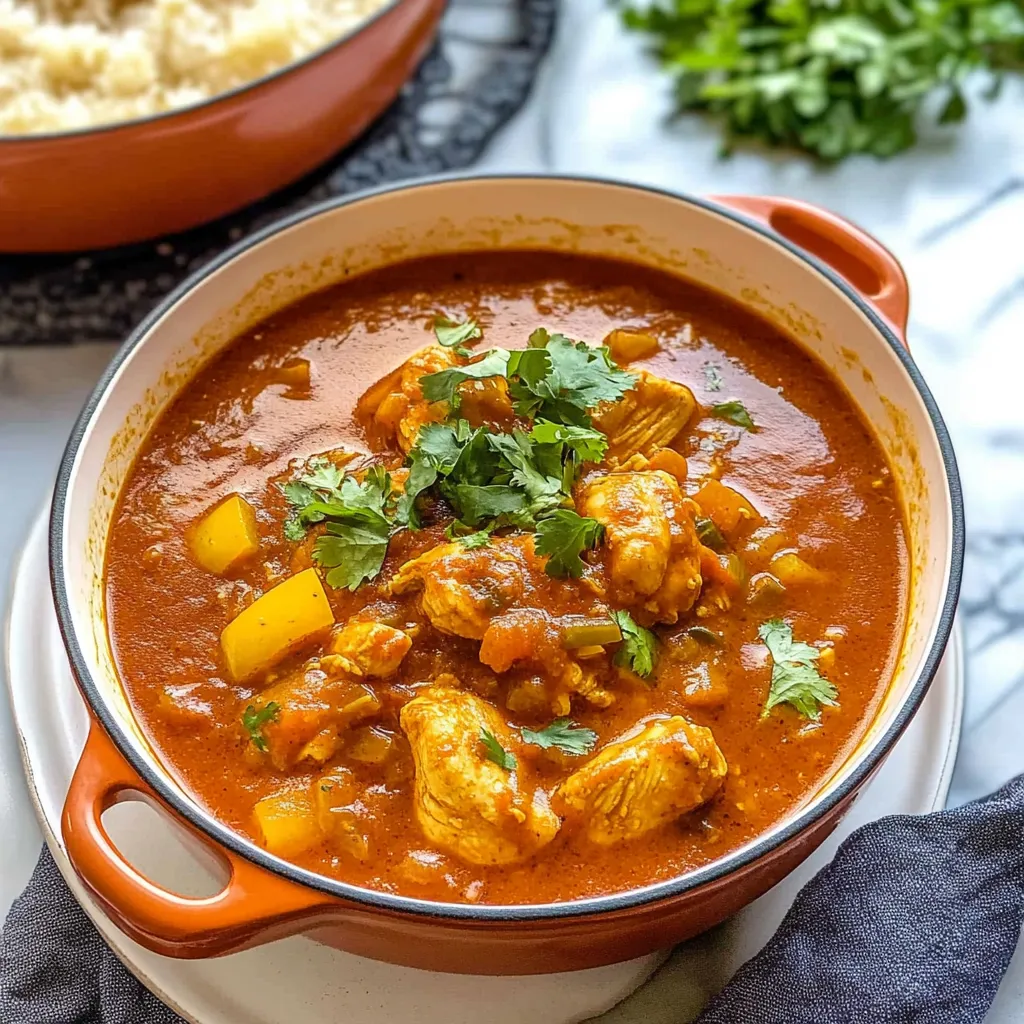 Moroccan Chicken Stew