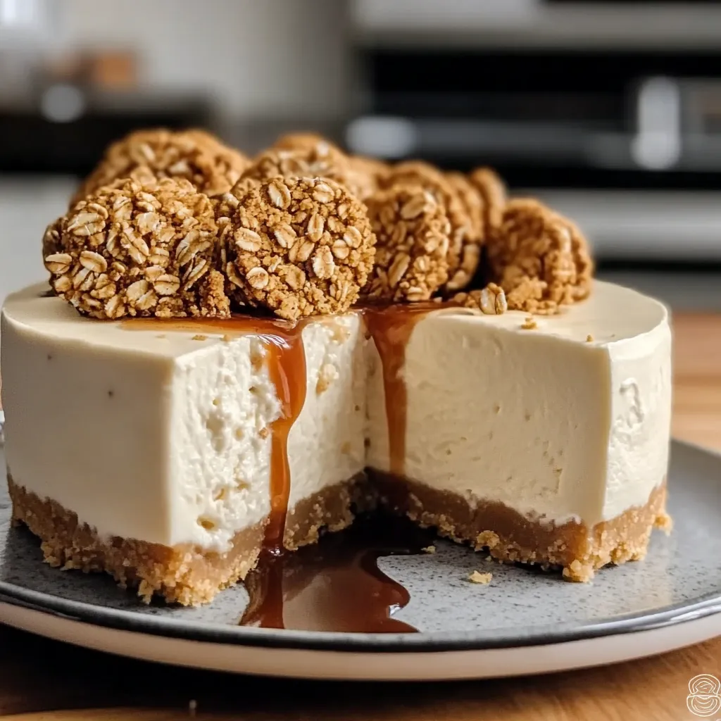 Oatmeal Cream Pie Cheesecake