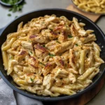 One Pot Creamy Cajun Ranch Chicken Pasta