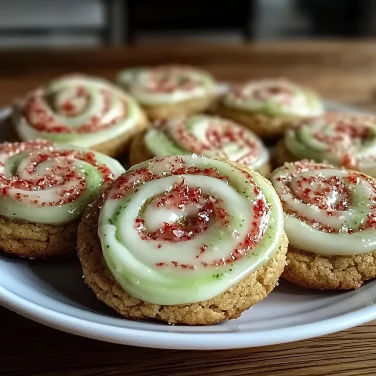 PEPPERMINT SWIRL COOKIES