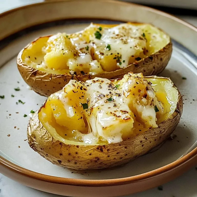 Quick and Easy Baked Potatoes in the Microwave
