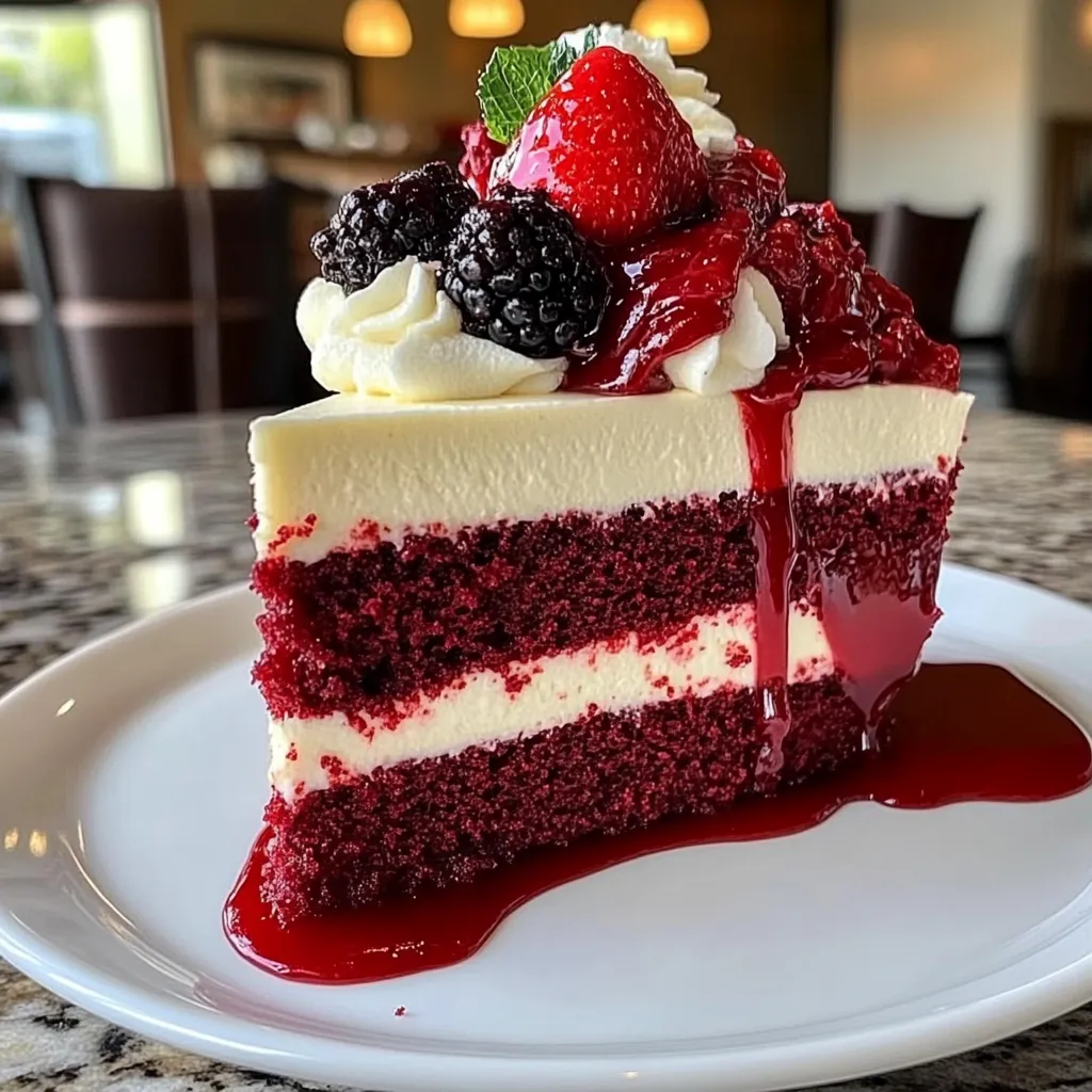 Red Velvet Cheesecake