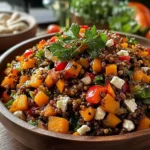 Roast Pumpkin Feta Salad Recipe