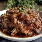 Savory Slow Cooker BBQ Pulled Beef Recipe - Easy, Juicy & Perfect for Dinner