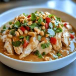 SLOW COOKER THAI PEANUT CHICKEN RECIPE