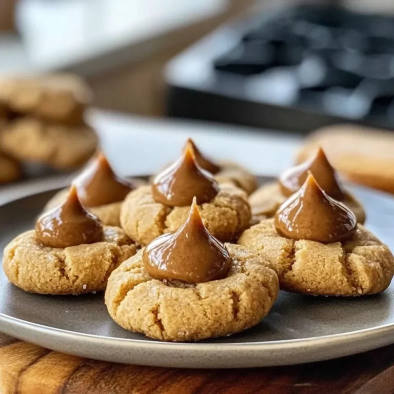 Soft & Chewy Peanut Butter Blossoms