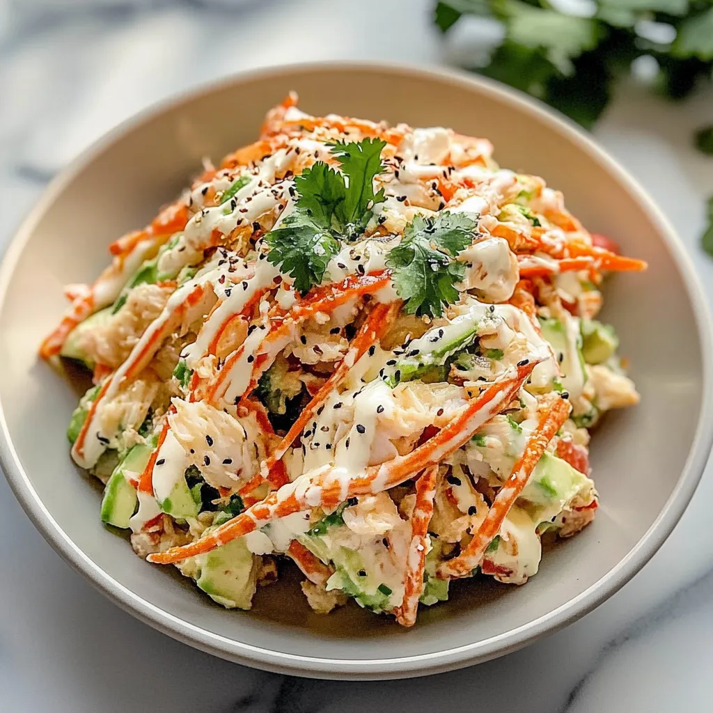 Spicy Crab Salad (Kani Salad)