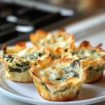 Spinach And Artichoke Dip Cups