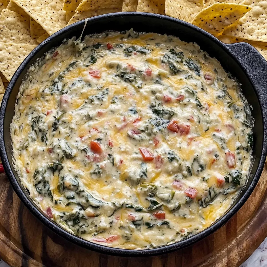 Spinach Queso Dip