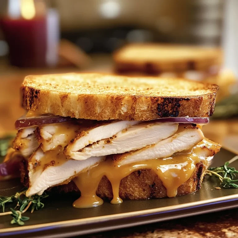 TURKEY DIJON MELT SANDWICHES