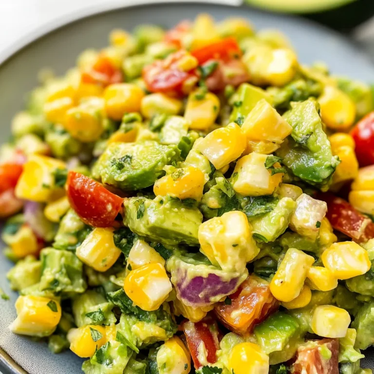 AVOCADO CORN SALAD