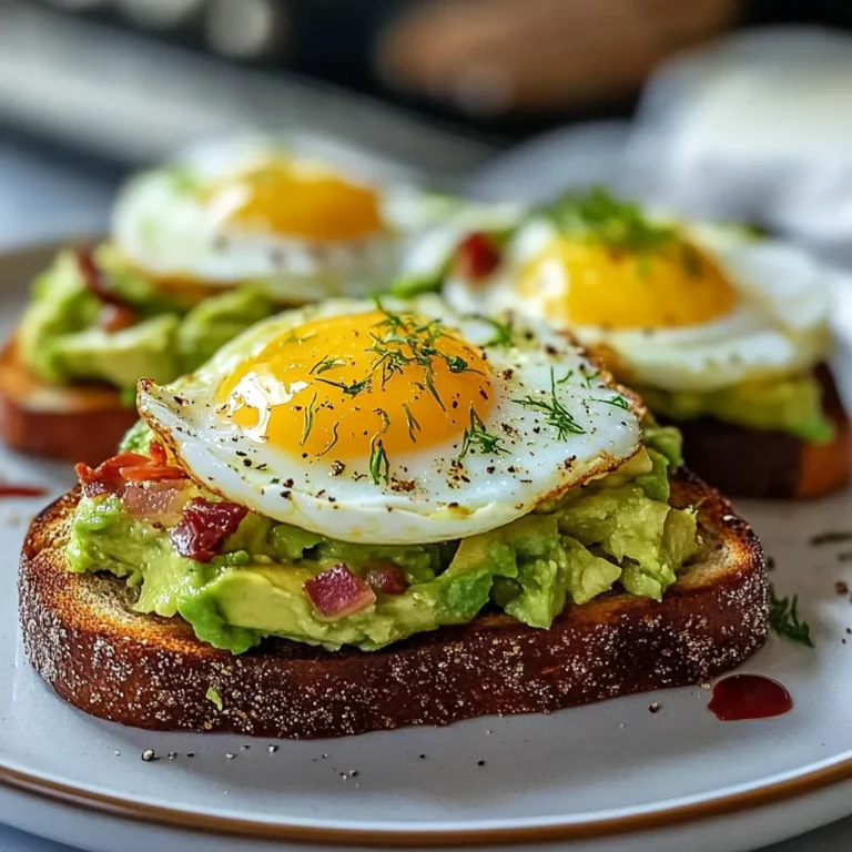 Avocado Toast with Egg