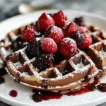 Black Forest Waffles: A Decadent Breakfast Treat