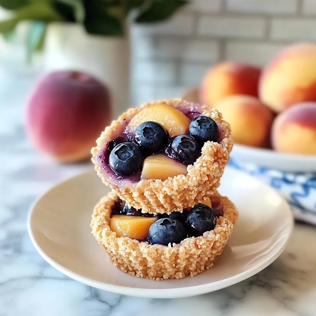 Blueberry and Peach Vanilla Bean Jammers You’ll Crave