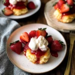 Brown Sugar Strawberry Shortcakes