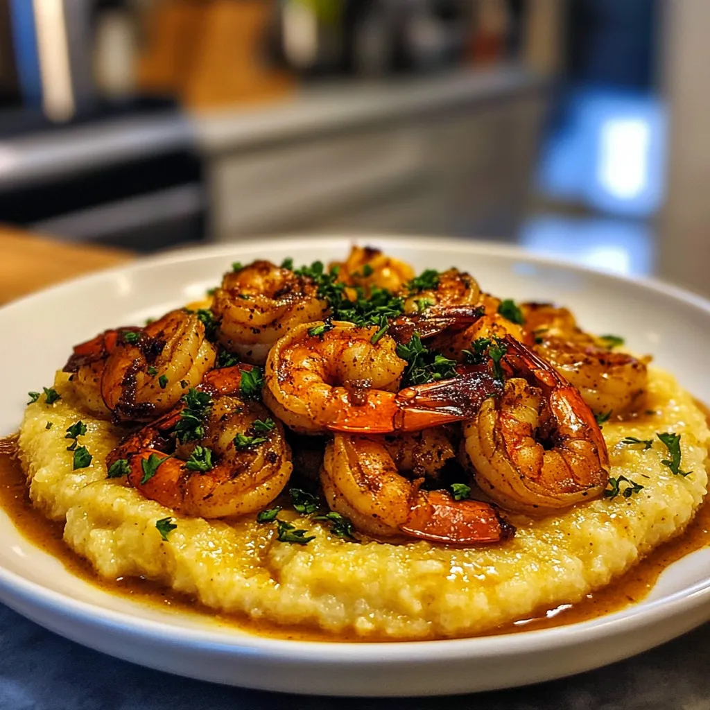 Cajun Shrimp and Grits