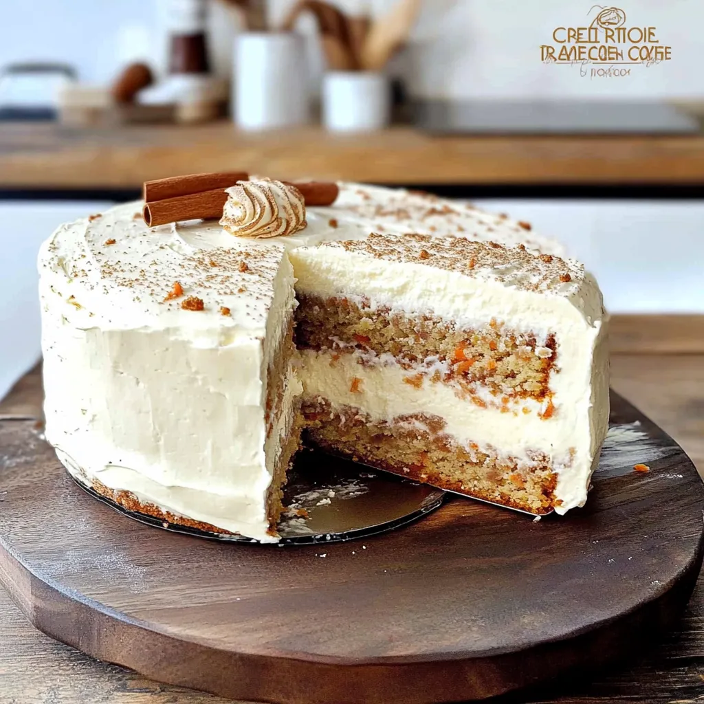 Carrot Cake Cheesecake Cake