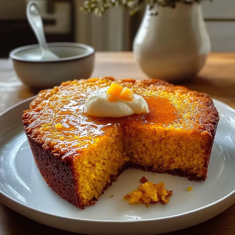 CINNAMON HONEY BUTTER SWEET POTATO CORNBREAD