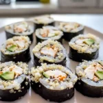 Crab and Quinoa California Rolls