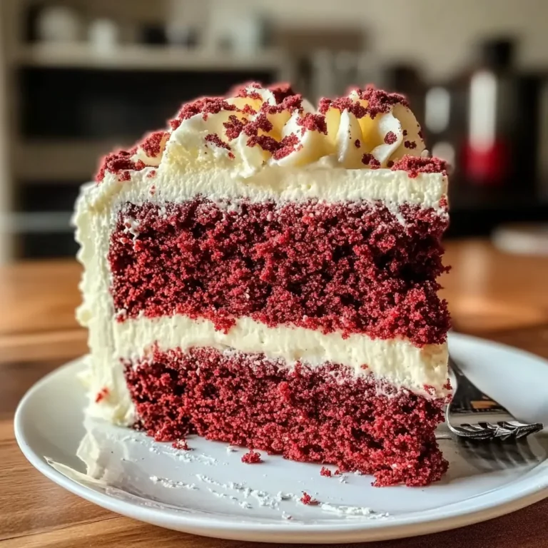 DECADENT RED VELVET CHEESECAKE LAYER CAKE