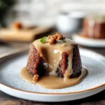 Decadent Sticky Toffee Pudding with Creamy Tahini Drizzle