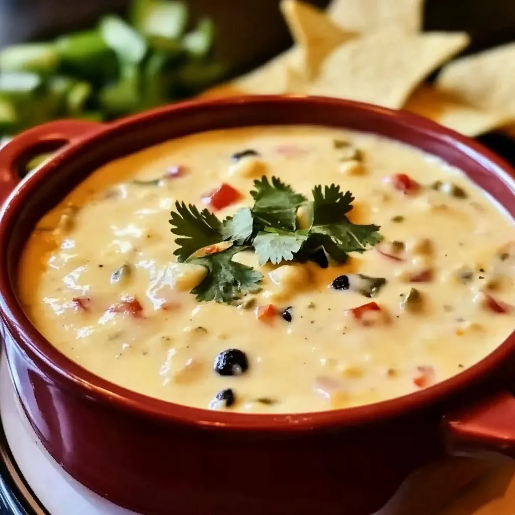 Delicious and Easy Crock Pot Queso Dip Recipe, easy to make.