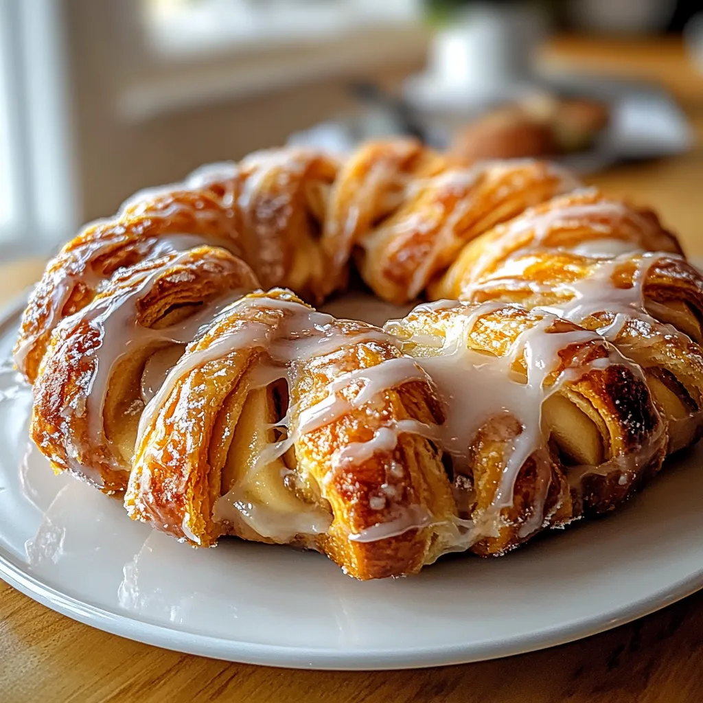 Delicious Apple Kringle With Vanilla Glaze Recipe to Savor