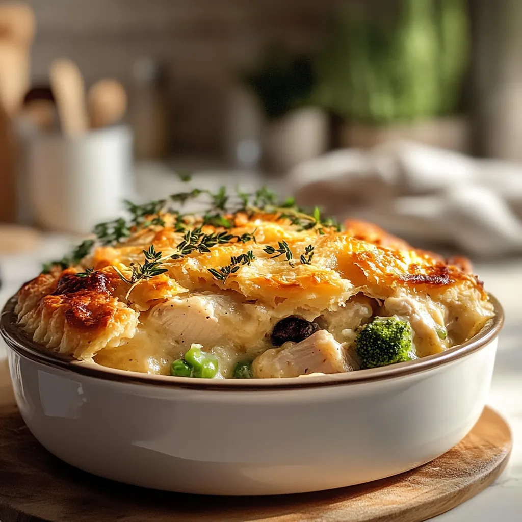 Delicious Keto Chicken Pot Pie Casserole Recipe to Try Now!