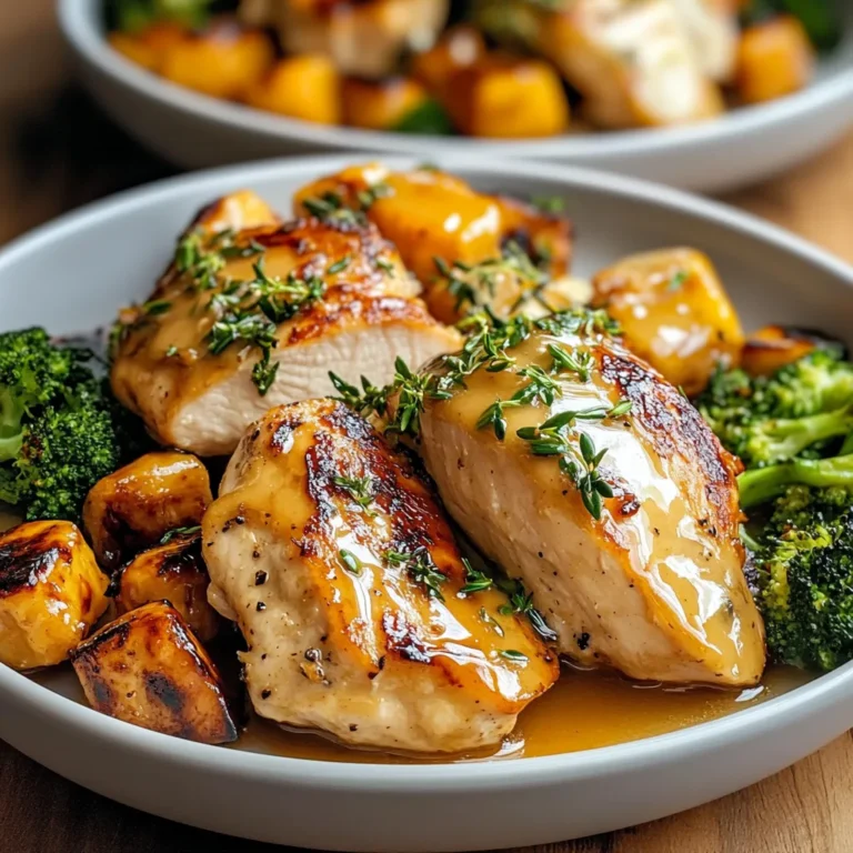 Delicious Sweet Maple Dijon Glazed Chicken Recipe