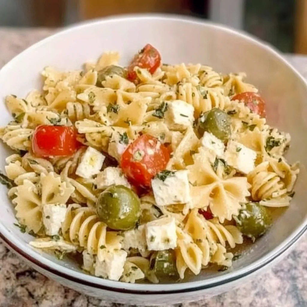 Dirty Martini Pasta Salad: A Cocktail-Inspired Culinary Delight