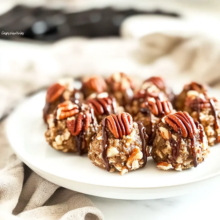 Easy No-Bake Pecan Pie Balls